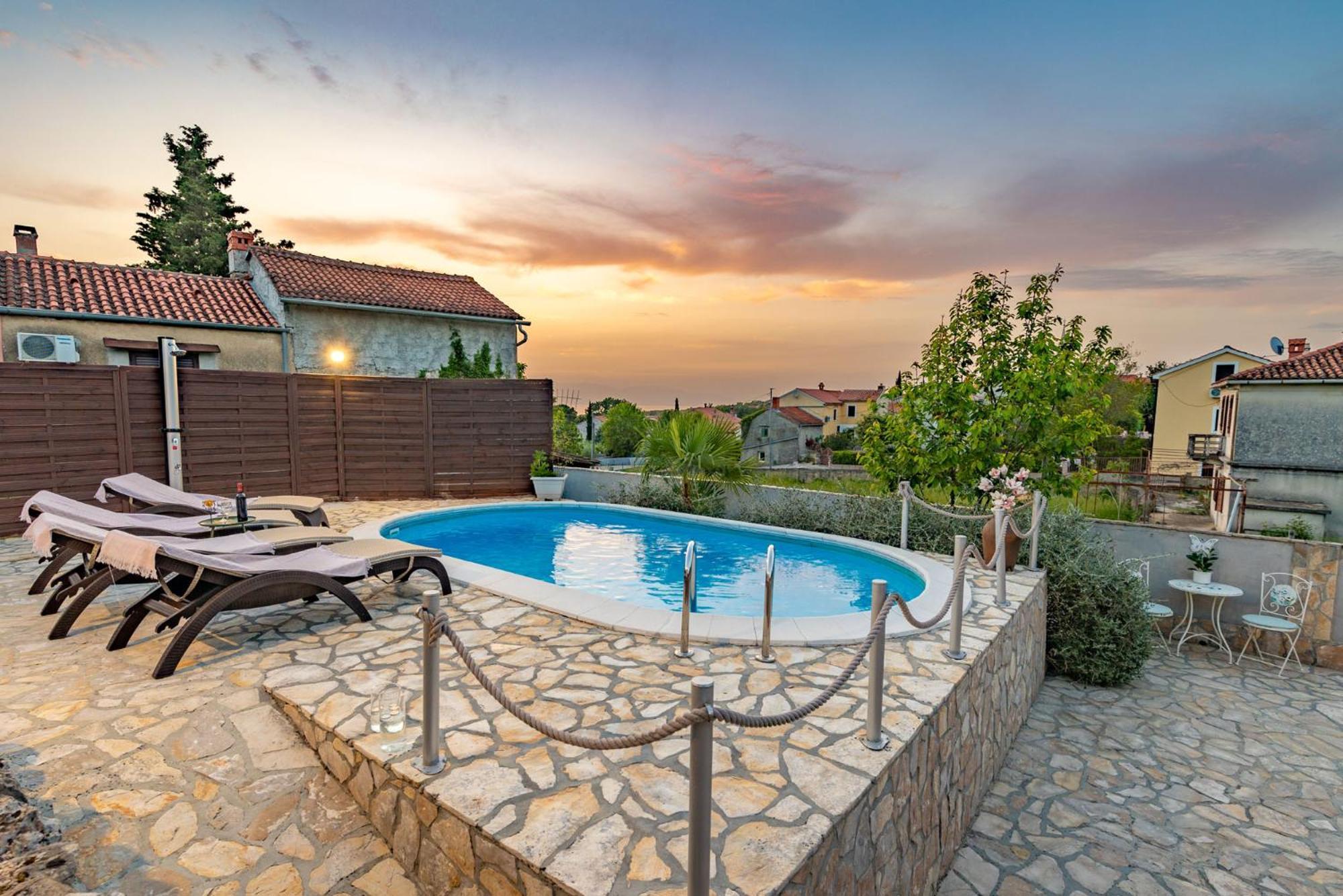 Villa Ivana Sveti Vid-Miholjice Exteriér fotografie